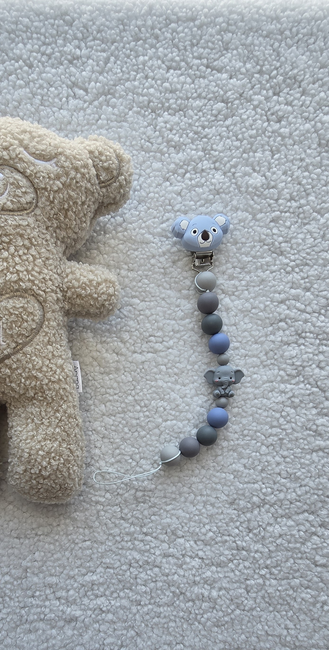 Čiulptuko laikiklis "Žydras meškutis"