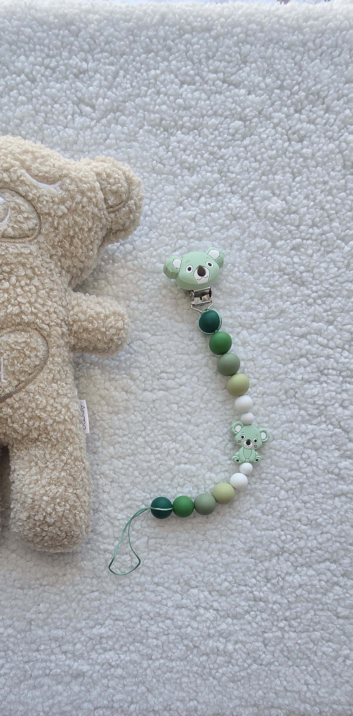 Čiulptuko laikiklis "Žaliasis meškutis"